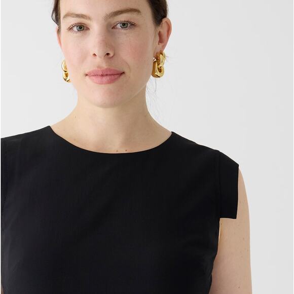 J. CREW Resume Dress Italian Wool Black Sz 22 NWT $228 {3K20} - Picture 2 of 4